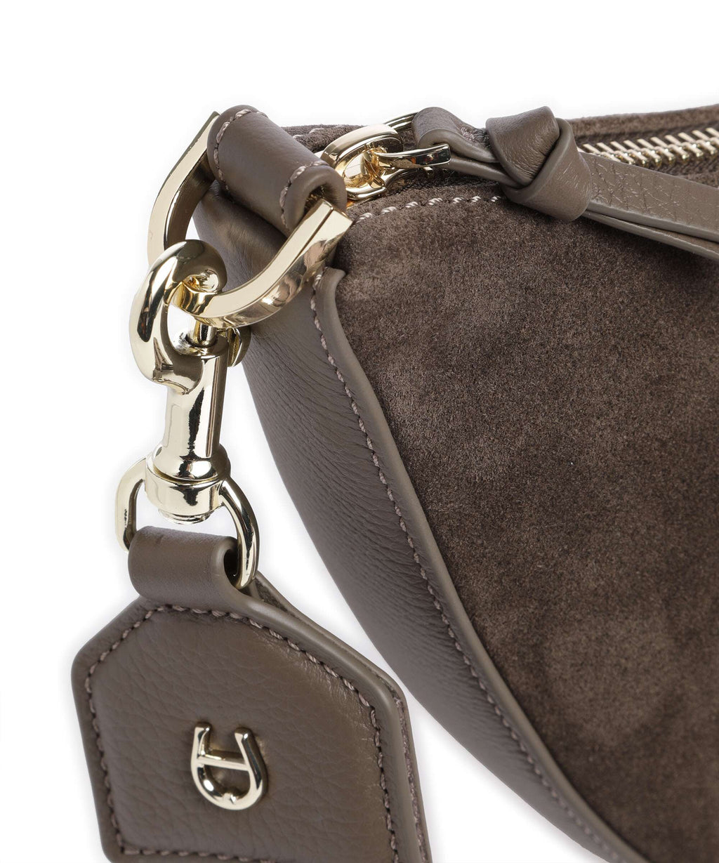 Aigner Zita S Crossbody bag coal brown