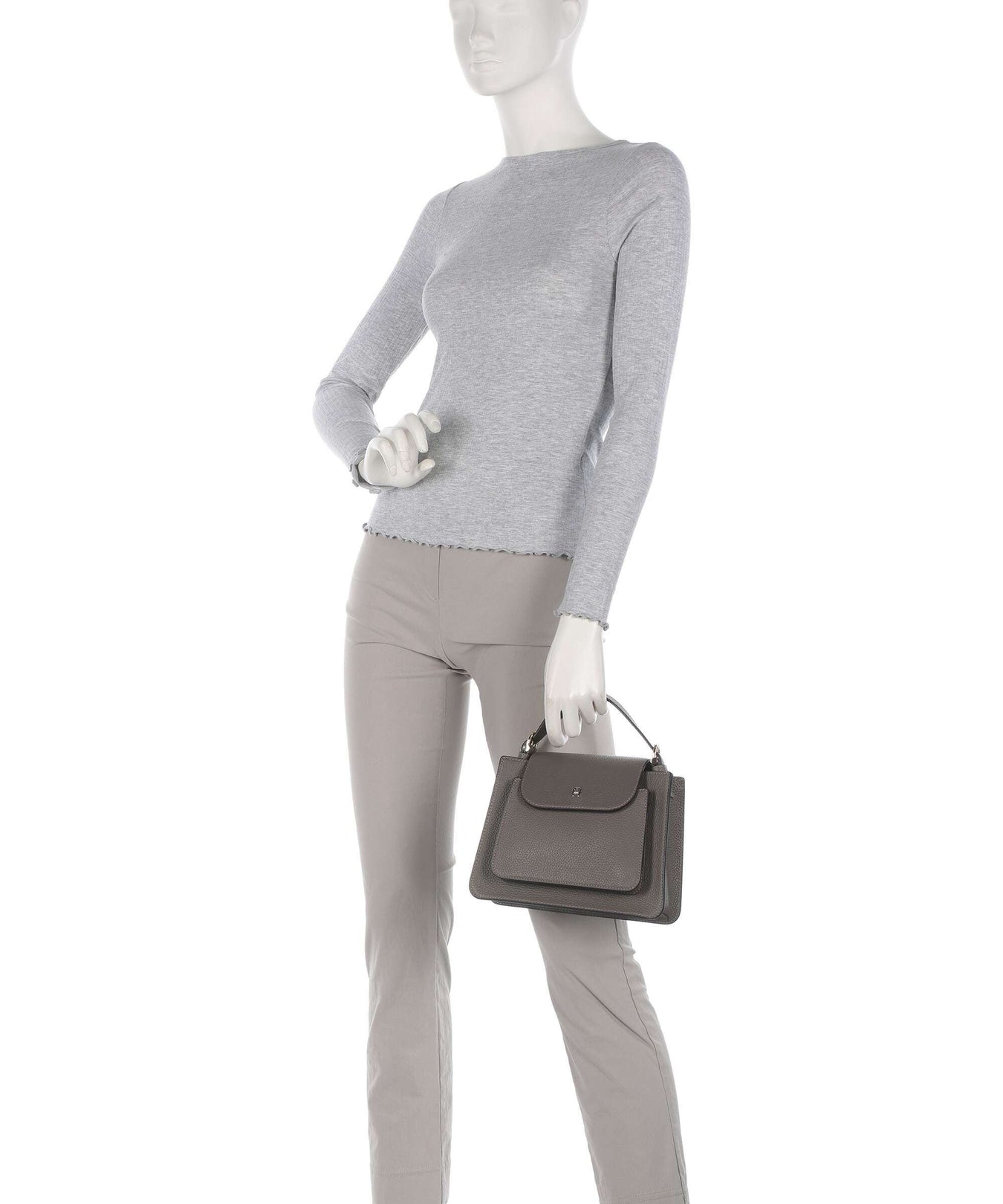 Aigner Delia S Handbag coal brown