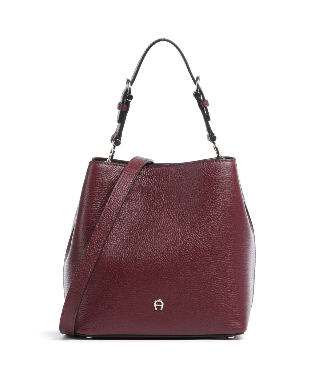 Aigner Delia S Bucket bag burgundy