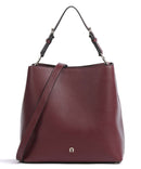 Aigner Delia M Torebka worek burgundy