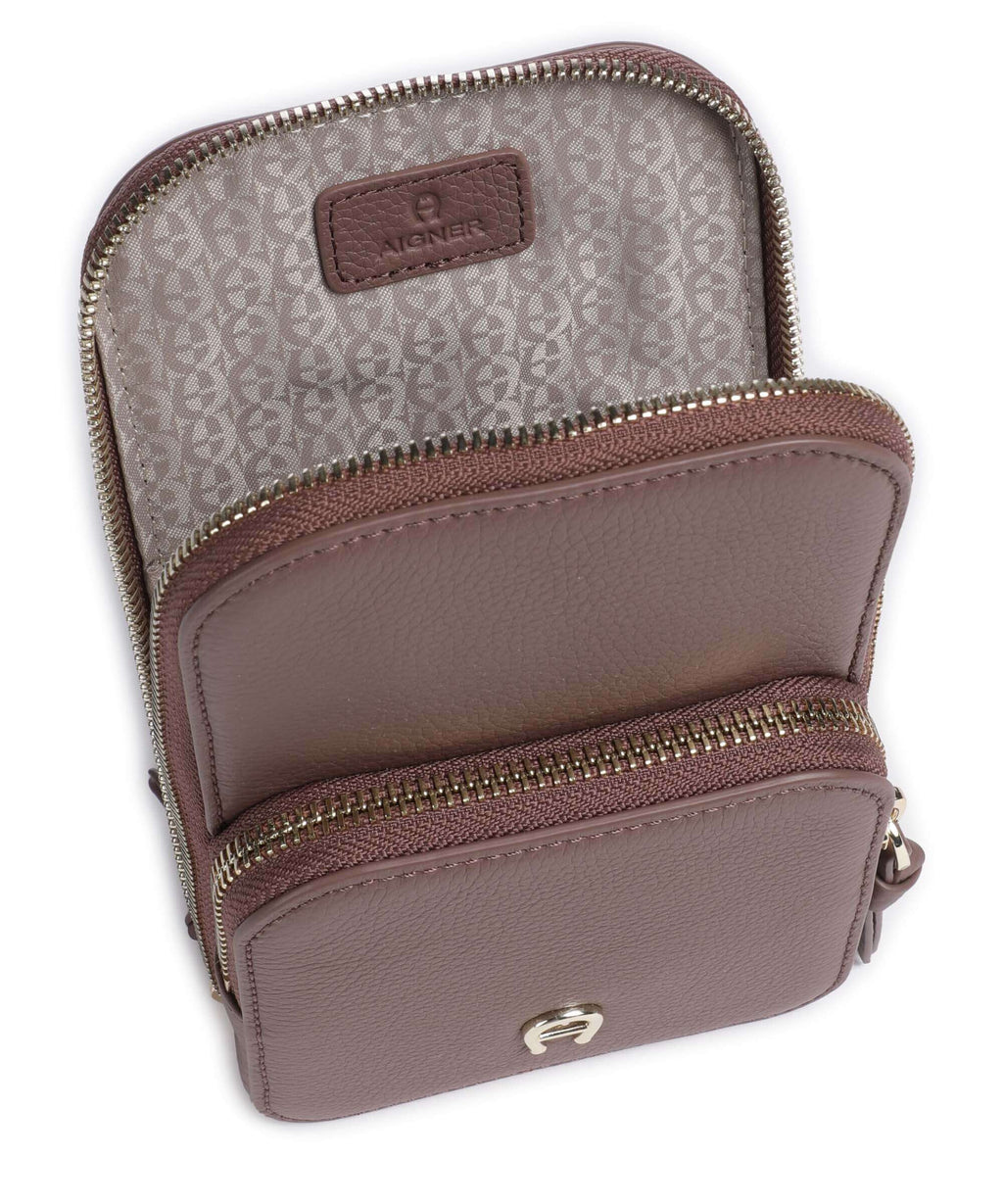 Aigner Zita Phone bag rosewood