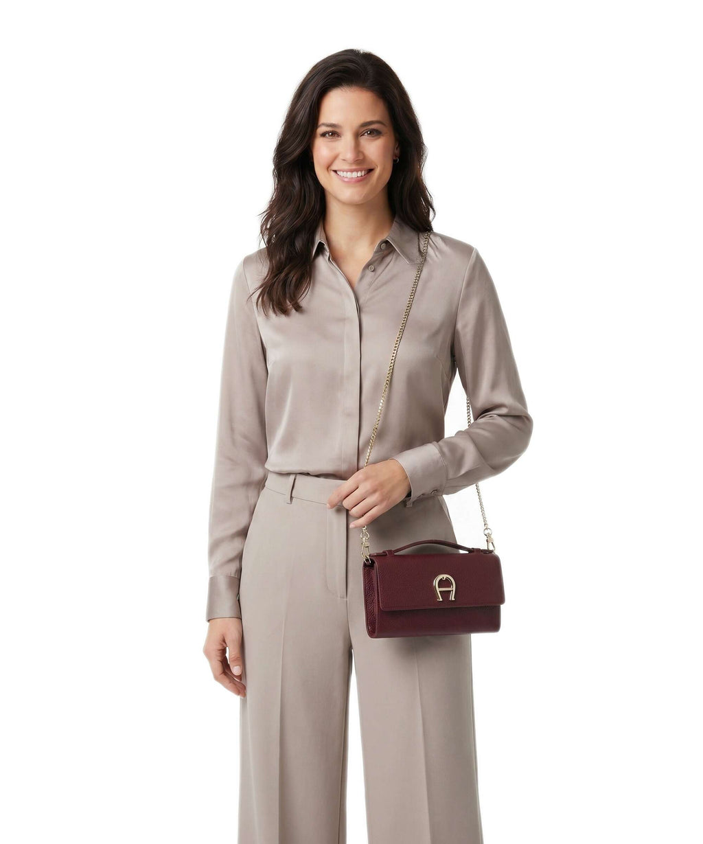 Aigner Fashion Crossbody bag burgundy