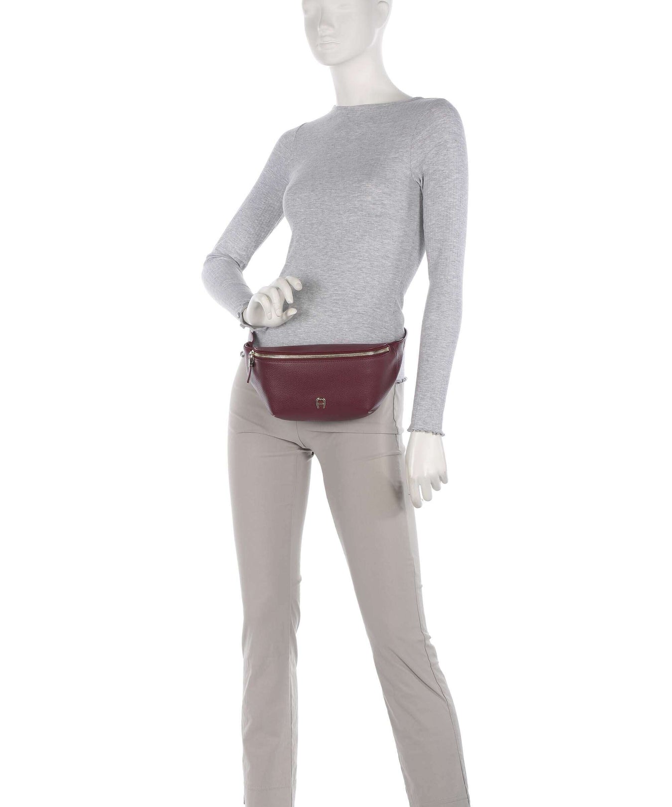 Aigner Fashion Fanny pack burgundy
