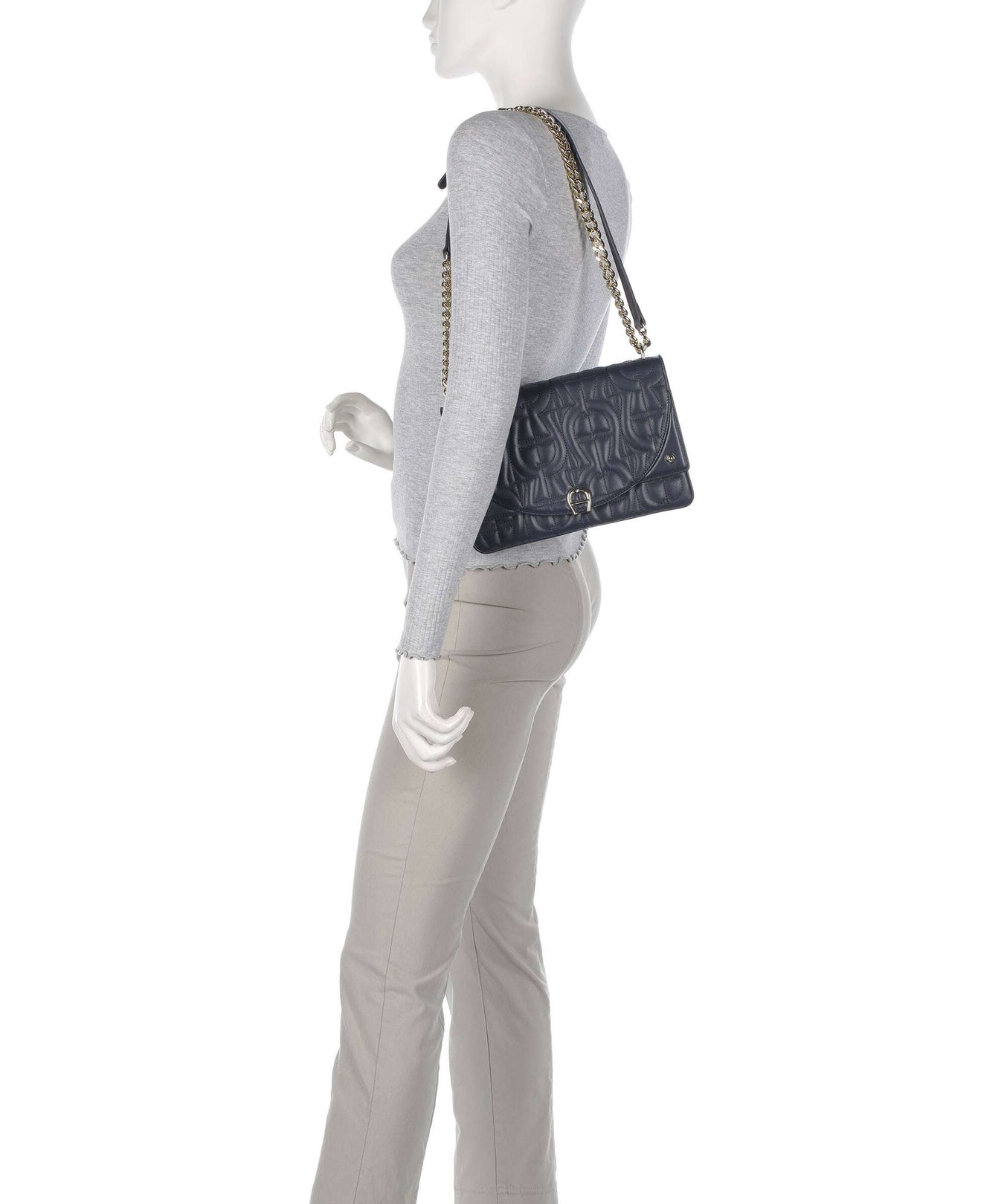 Aigner Diadora S Shoulder bag cosmic blue