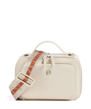 Aigner Zita S Torba przez ramię macadamia white