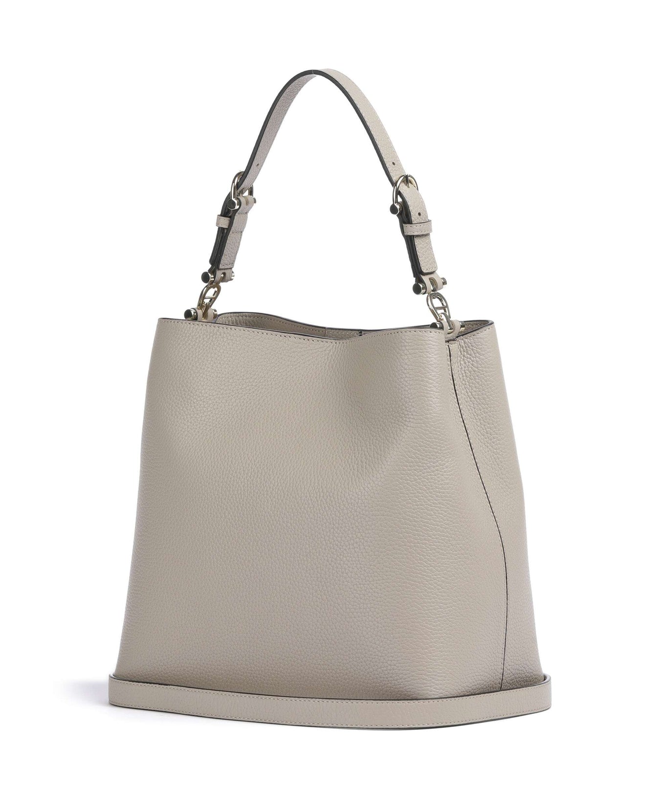 Aigner Delia M Hobo bag alpaca beige