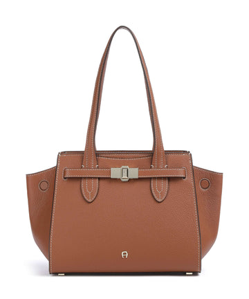 Aigner Farah M Torba na ramię cognac brown