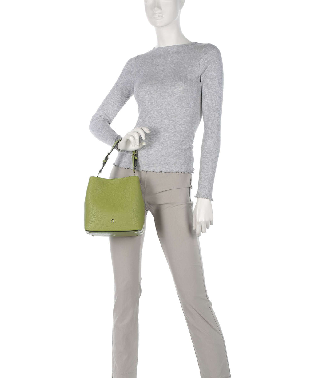 Aigner Delia S Bucket bag pistachio green