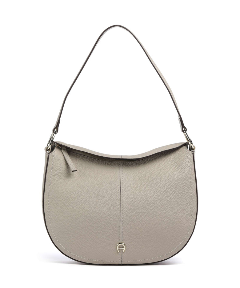 Aigner Savannah M Hobo bag alpaca beige