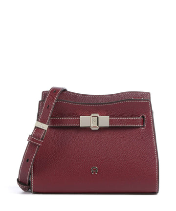 Aigner Farah S Torba przez ramię burgundy