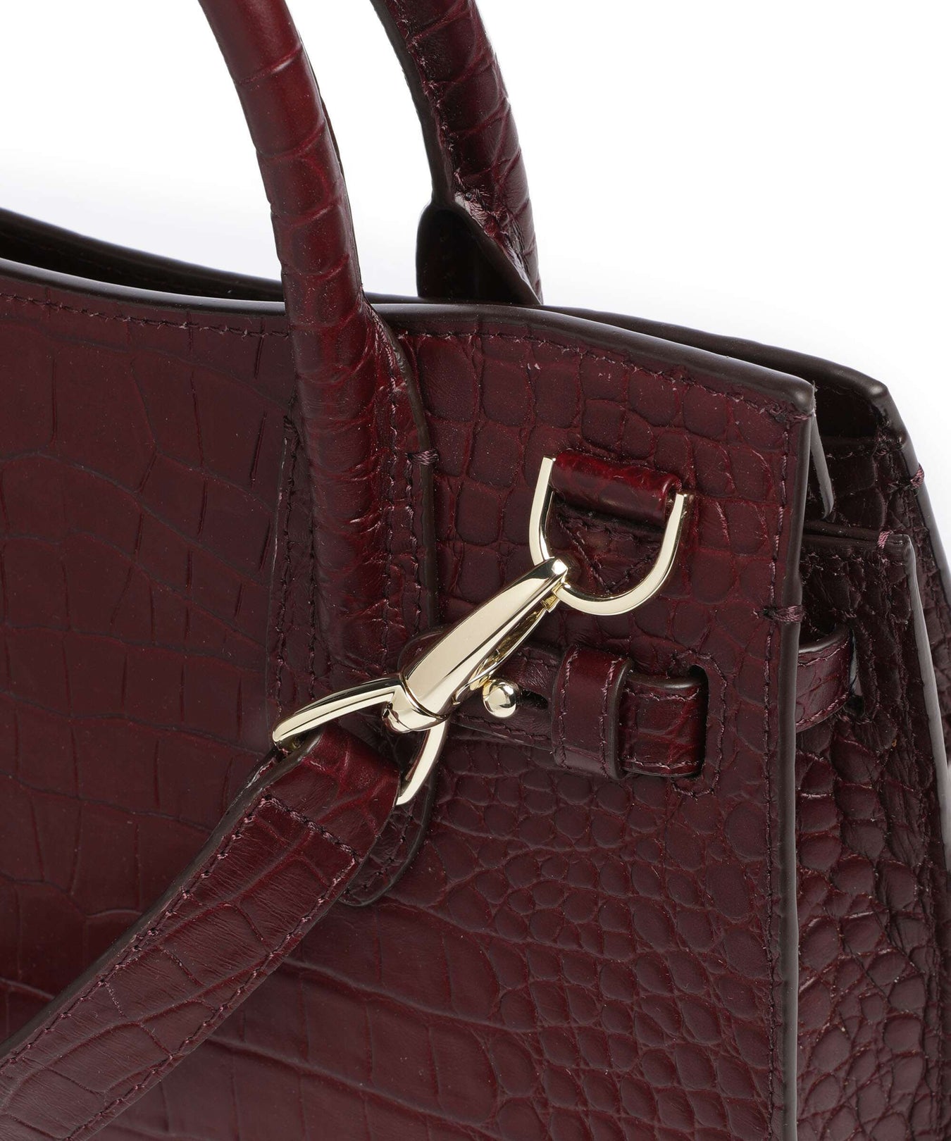 Aigner Farah M Handbag port red