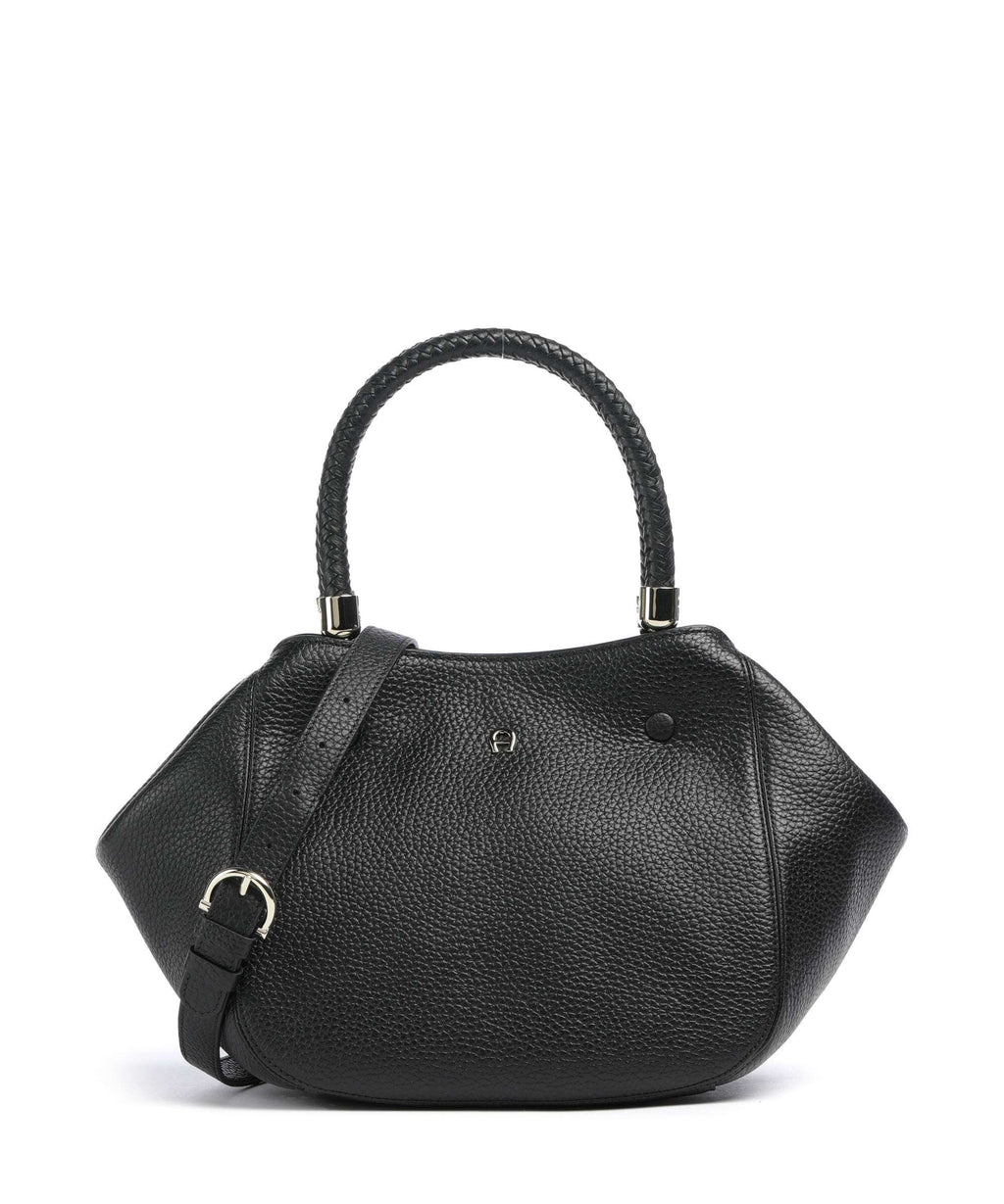 Aigner Carré Soft M Handbag black