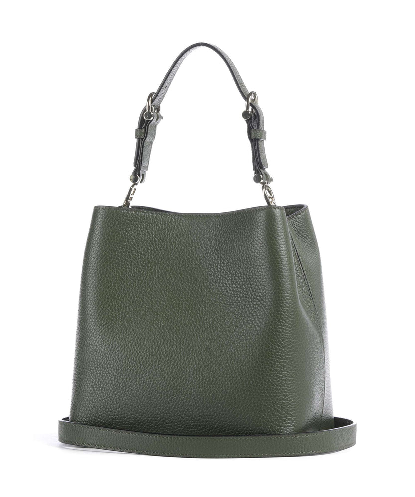 Aigner Delia S Bucket bag dark olive