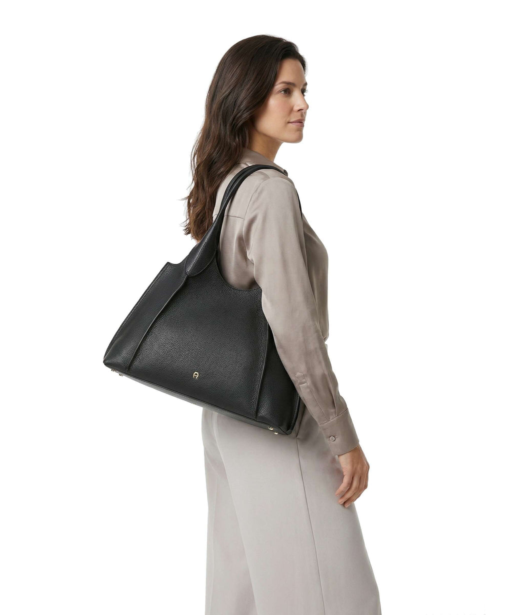 Aigner Kayla L Hobo bag black