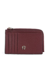 Aigner Delia Etui na karty kredytowe burgundy