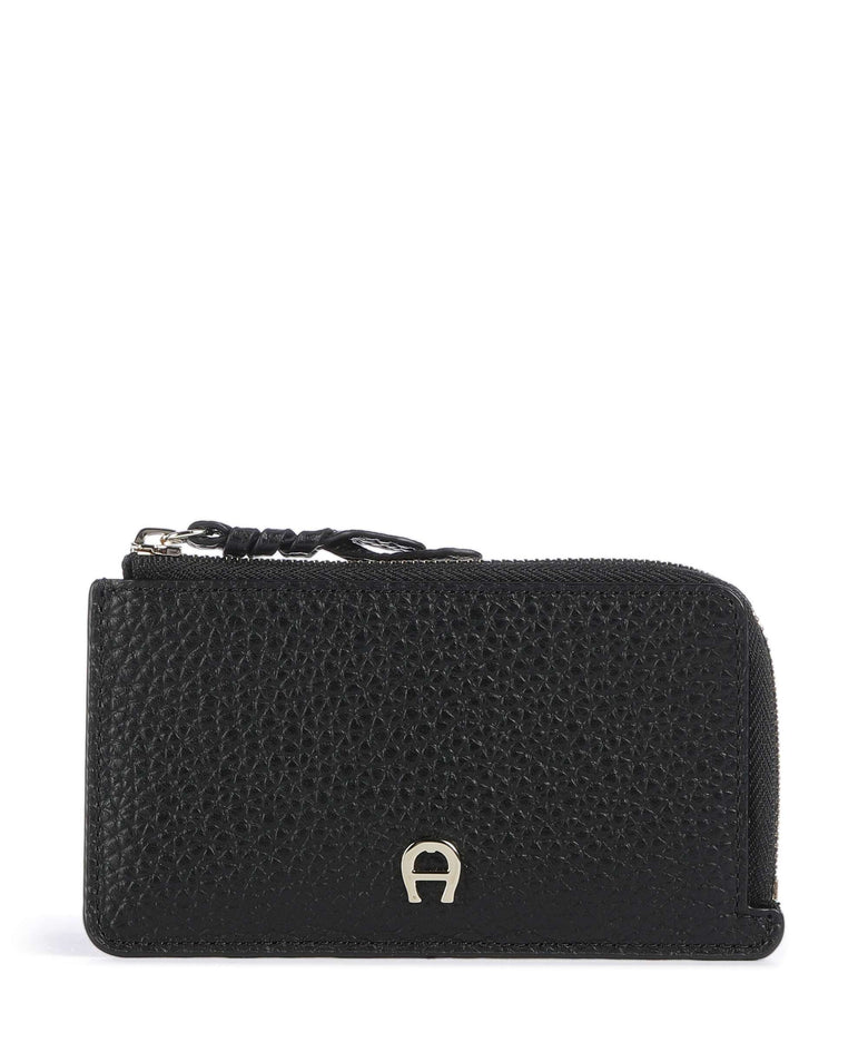 Aigner Carré Soft Credit card holder black