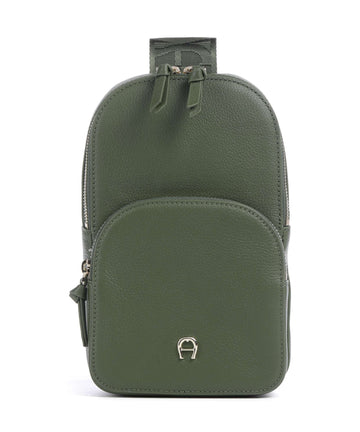 Aigner Zita Plecak na jedno ramię dark olive