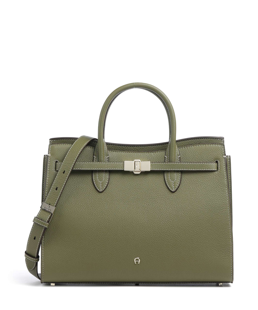 Aigner Farah L Handbag moss green