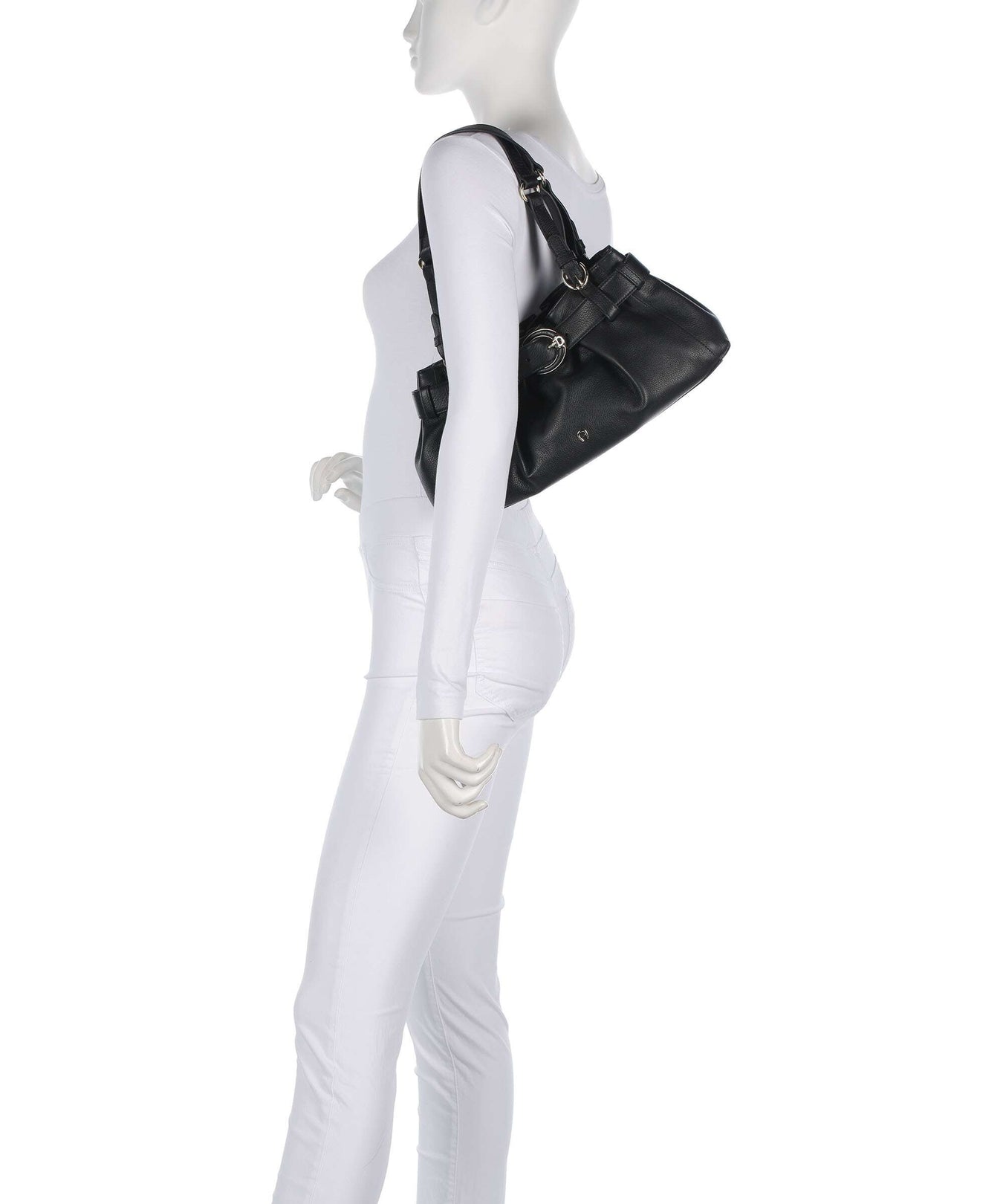 Aigner Lavinia S Hobo bag black