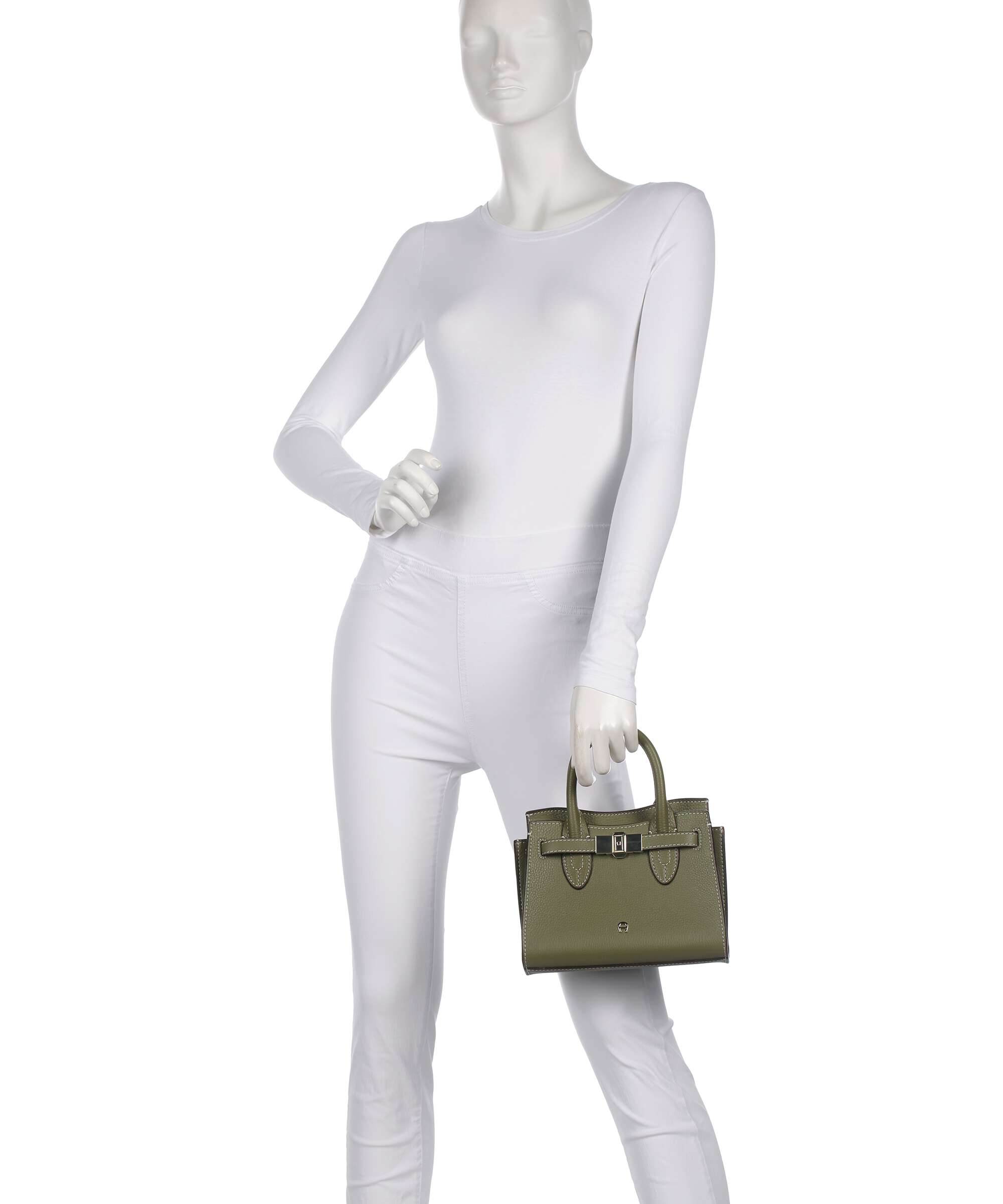 Aigner Farah Handbag moss green