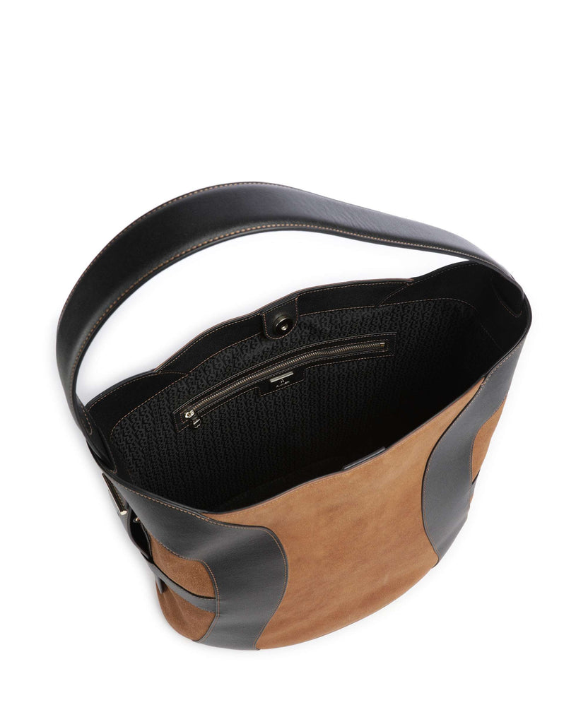 Aigner Deborah L Hobo bag oat beige