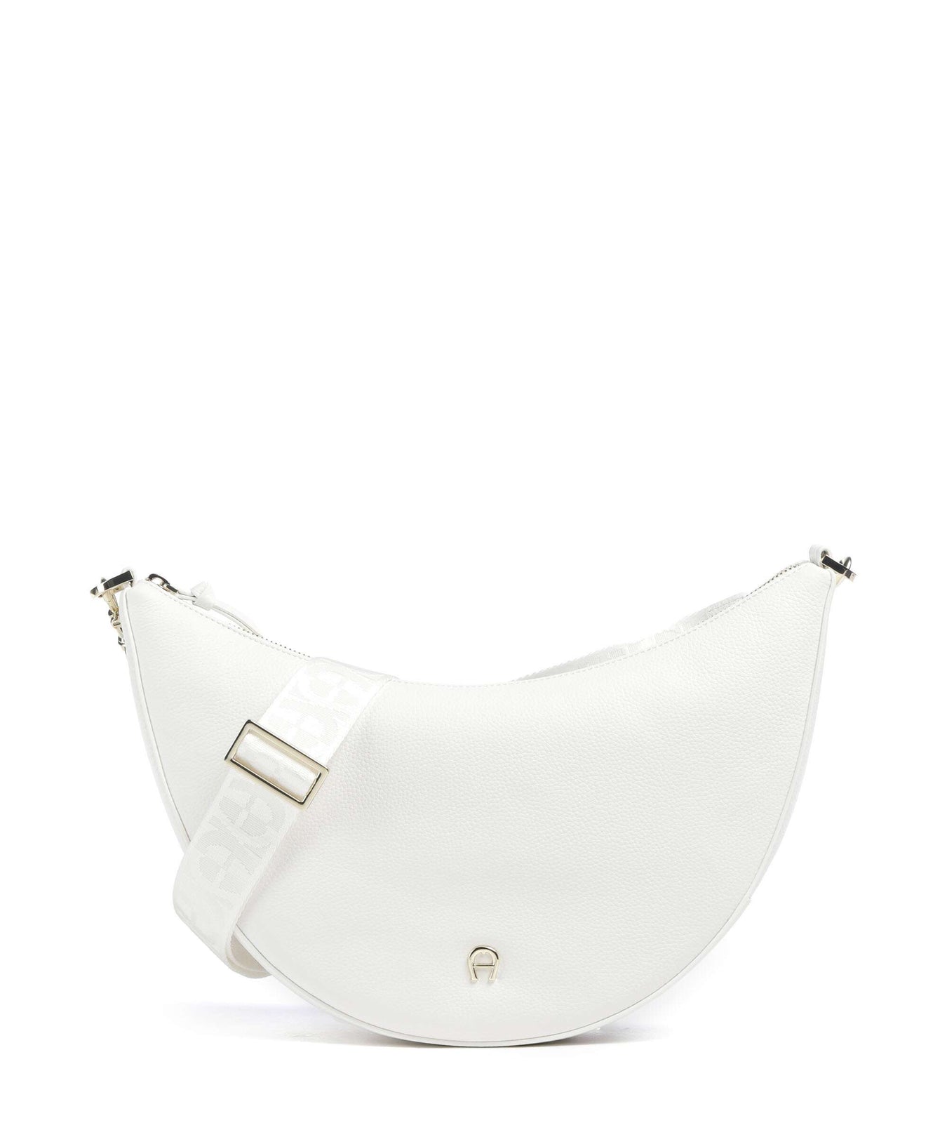 Aigner Zita M Crossbody bag cotton white