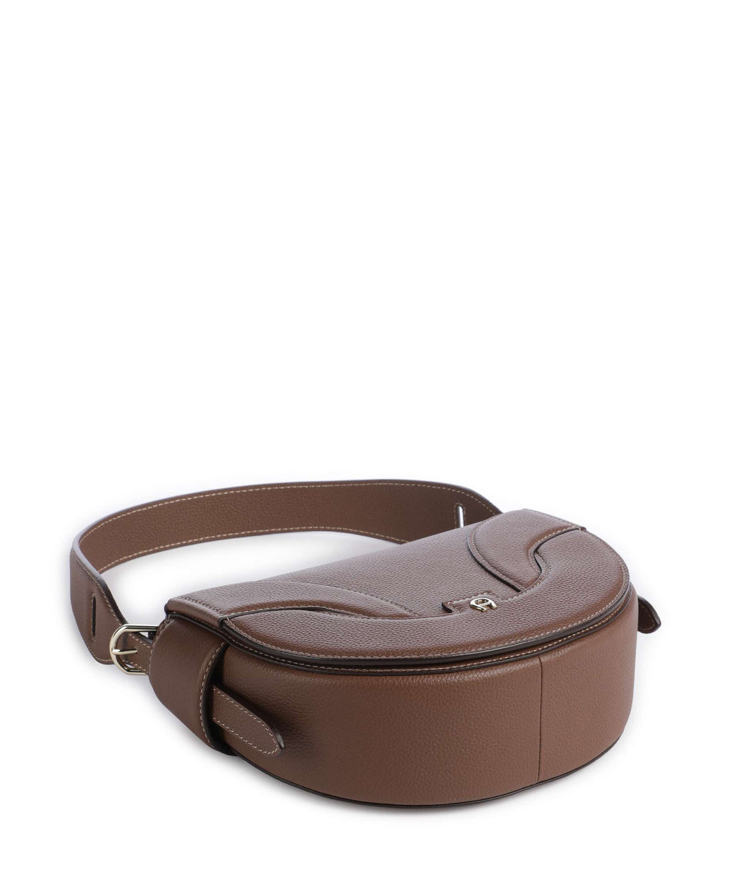 Aigner Sellina S Shoulder bag saddle brown