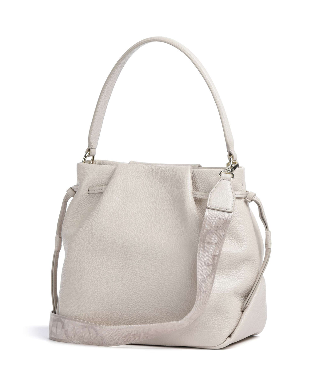Aigner Paola M Bucket bag fog beige