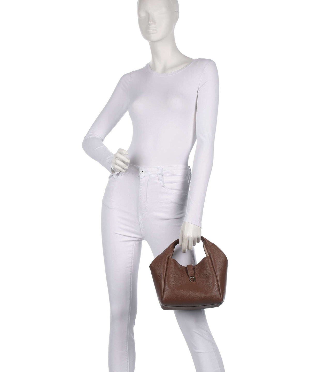 Aigner Zaira S Handbag saddle brown