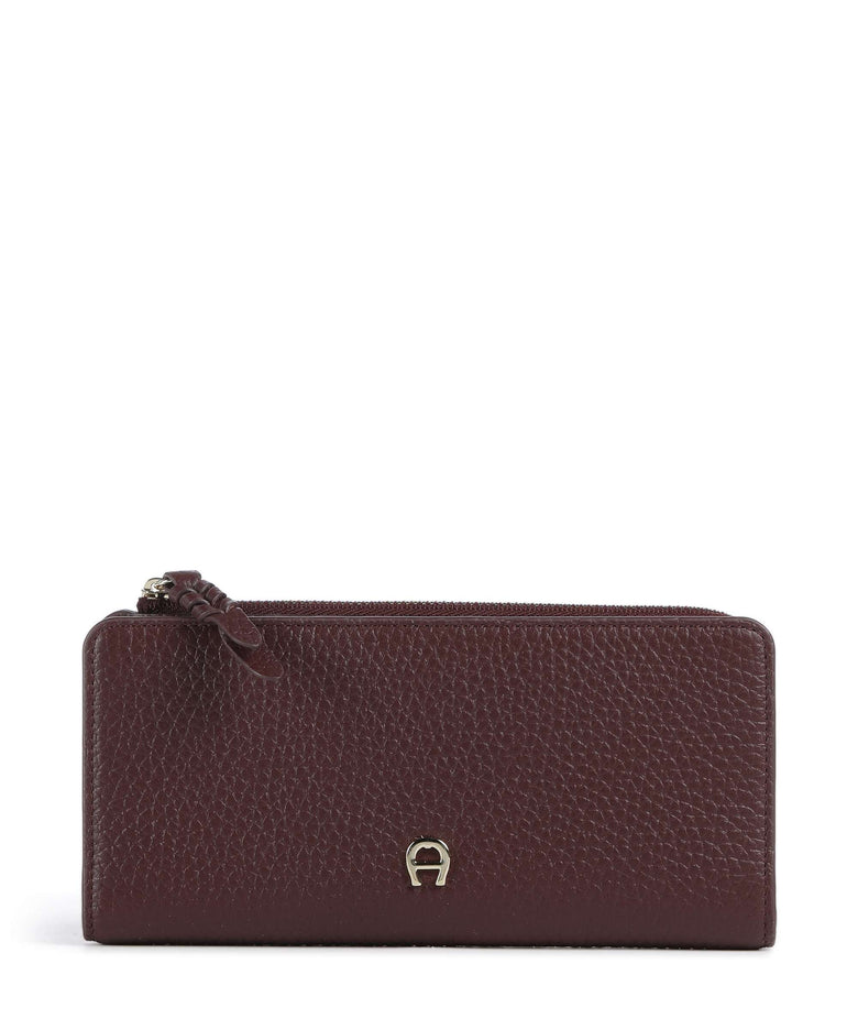 Aigner Carré Soft Wallet port red
