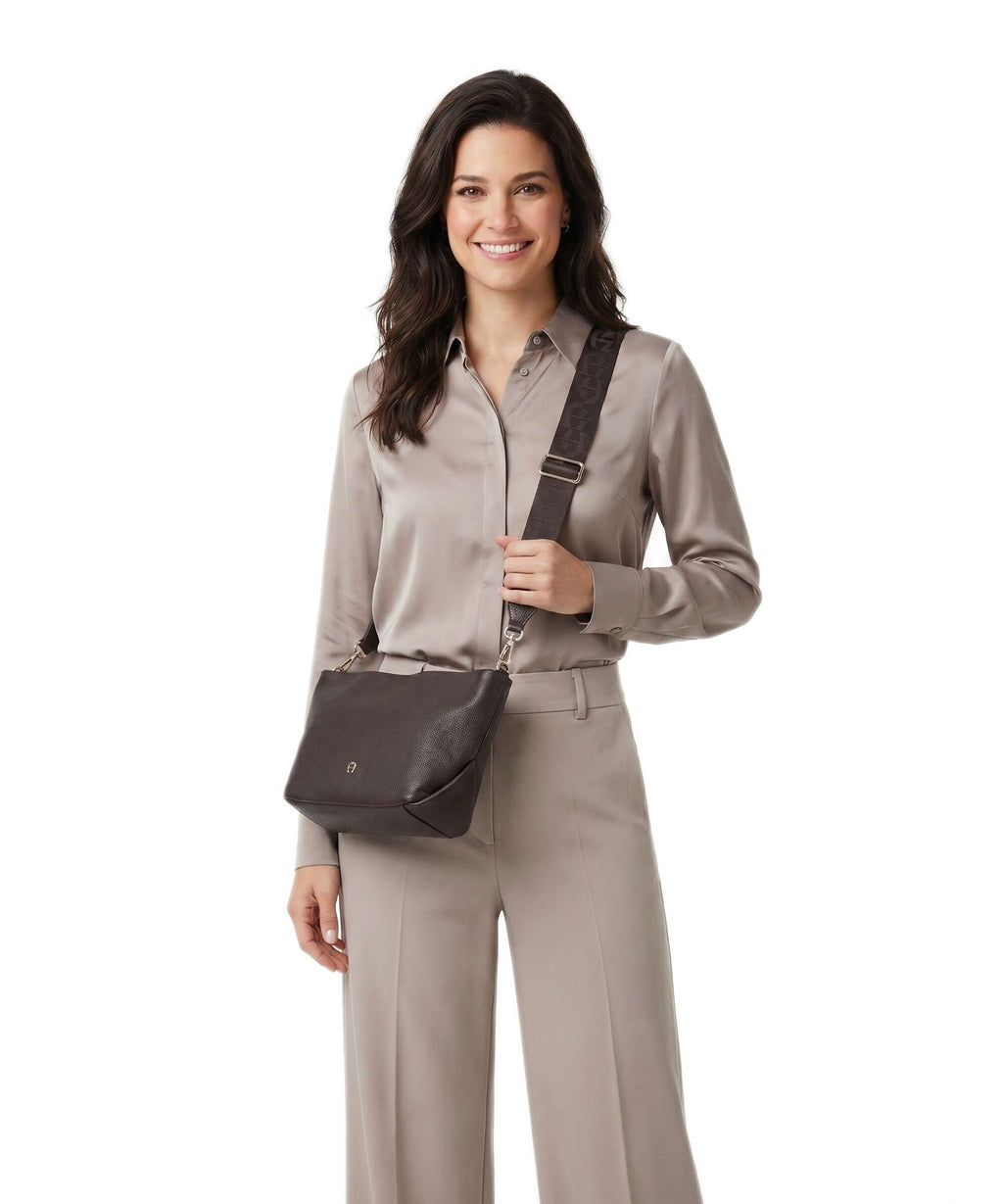 Aigner Paola Crossbody bag soil brown