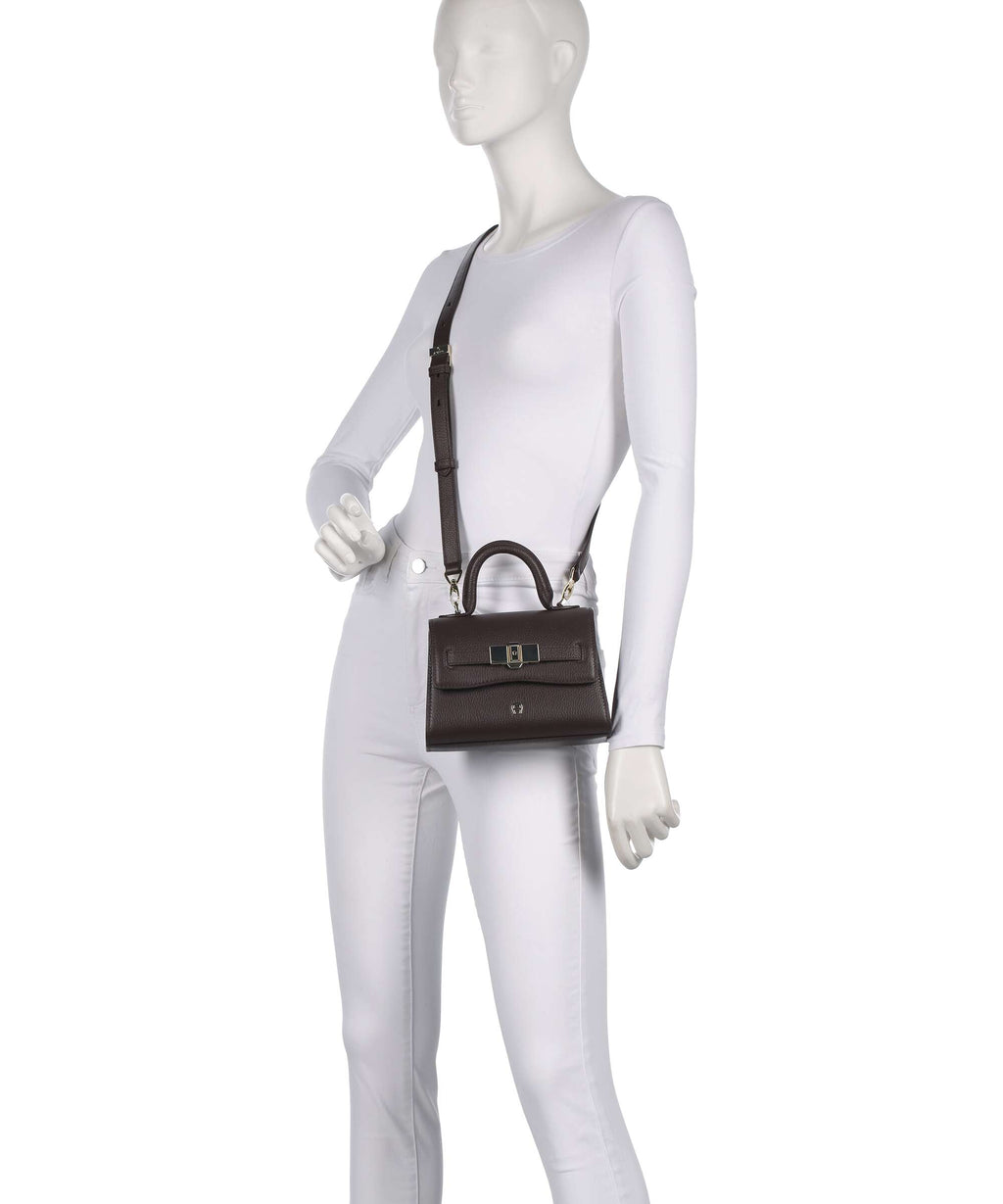 Aigner Farah XS Crossbody bag soil brown