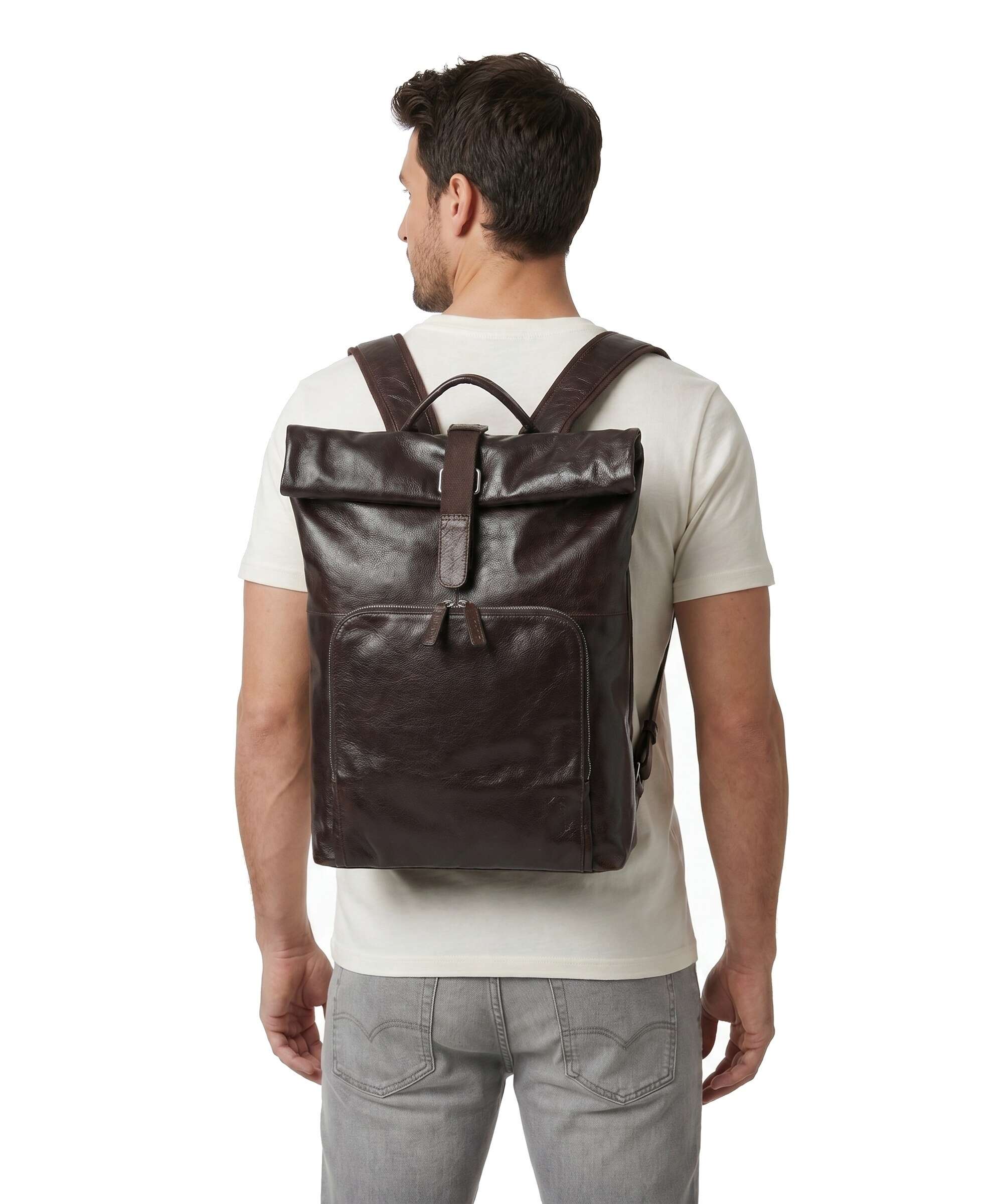 Picard Buddy Rolltop backpack cafe