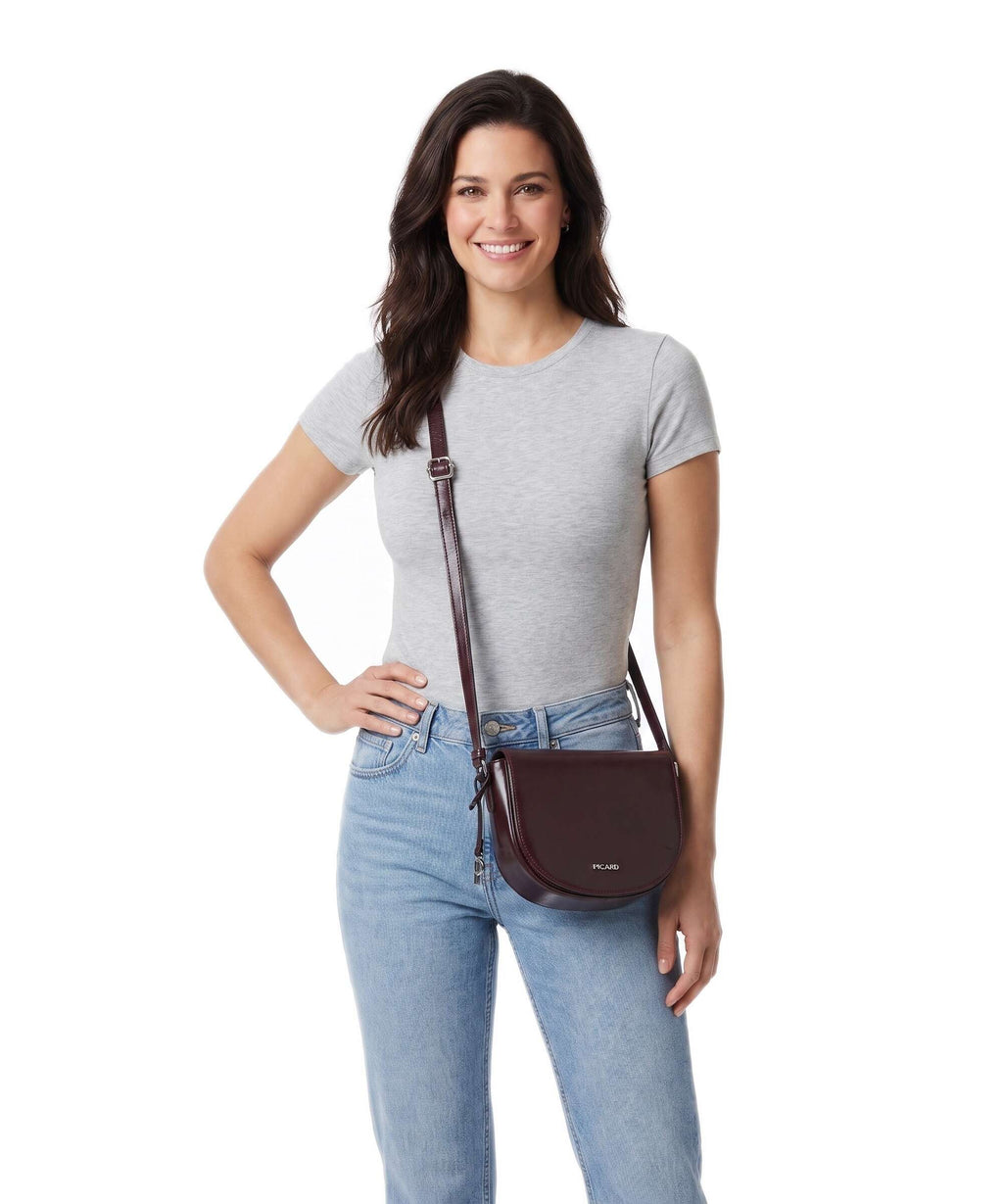 Picard Peakline Crossbody bag chianti