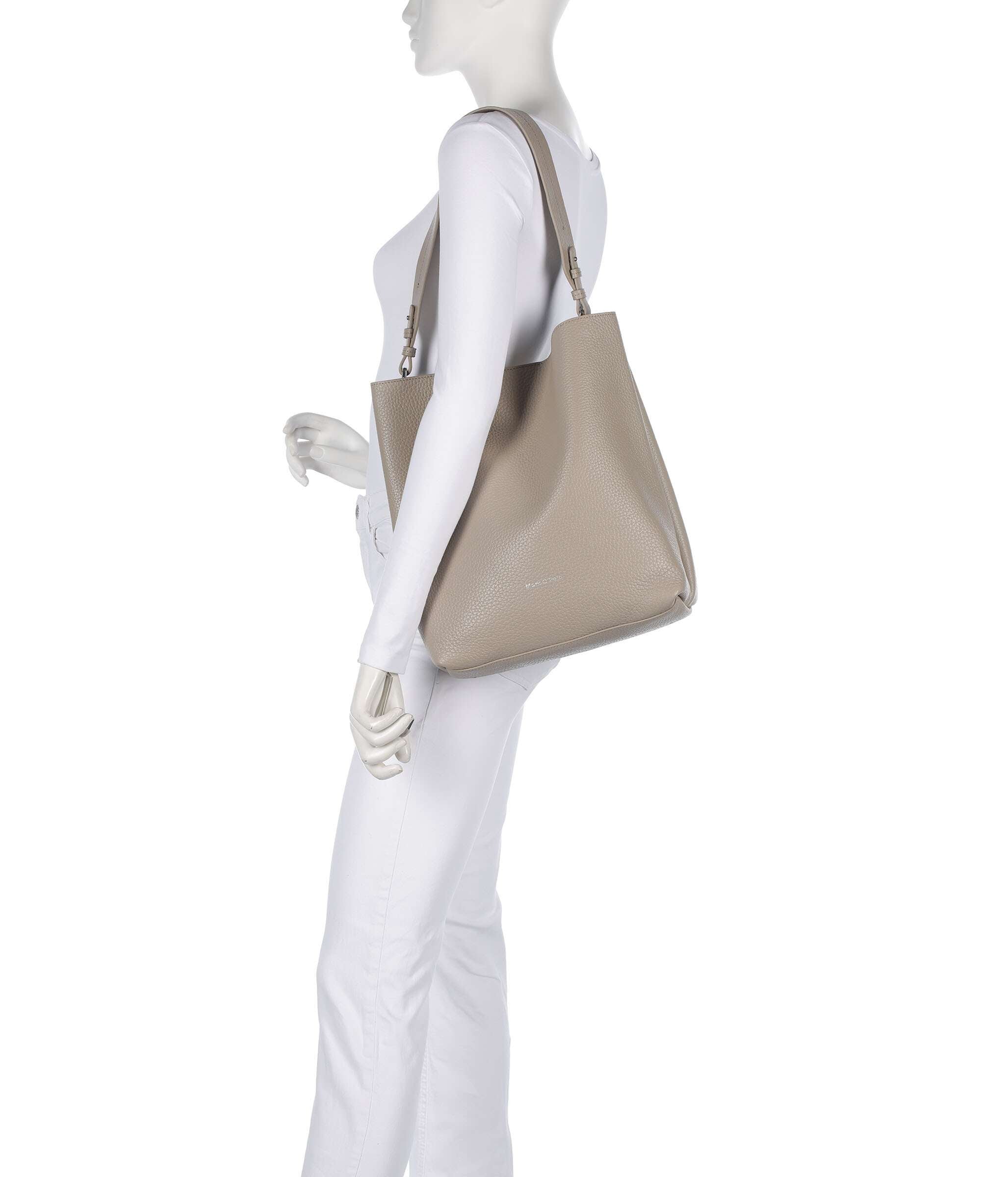 Marc O'Polo Brinja M Hobo bag chalky mauve
