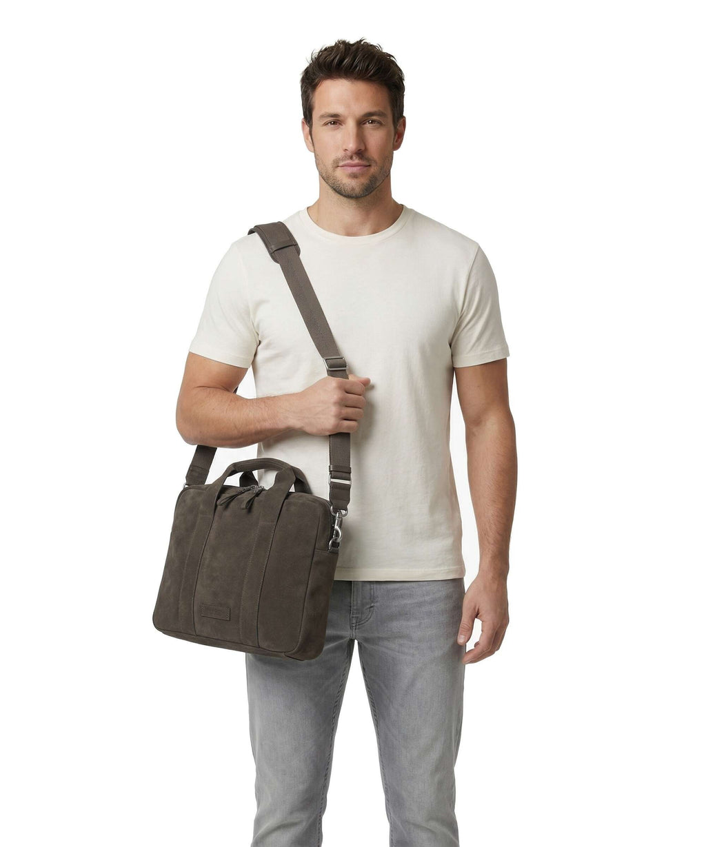 Marc O'Polo Jonis M Briefcase dark nickle