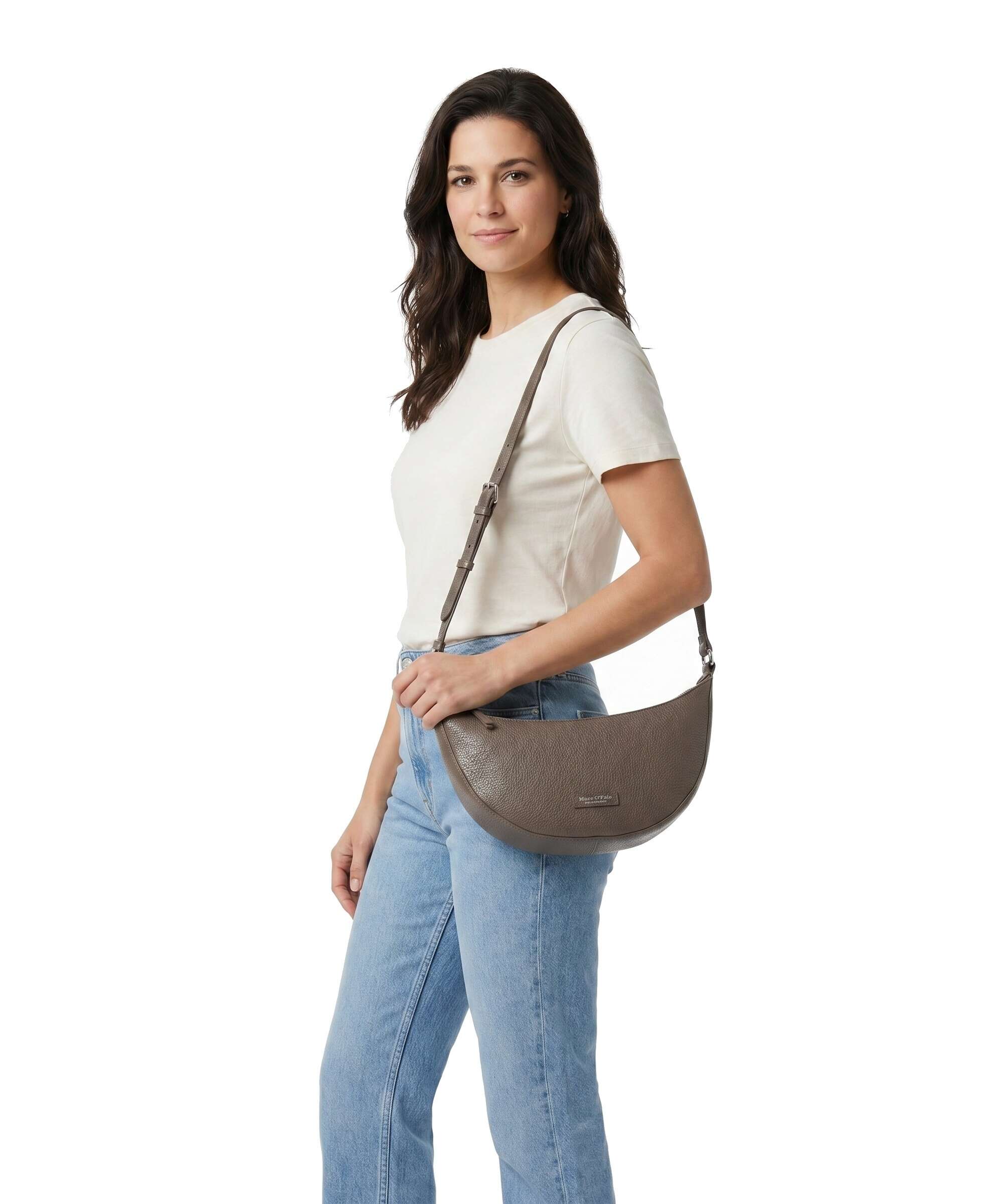 Marc O'Polo Bellina M Crossbody bag faded brown