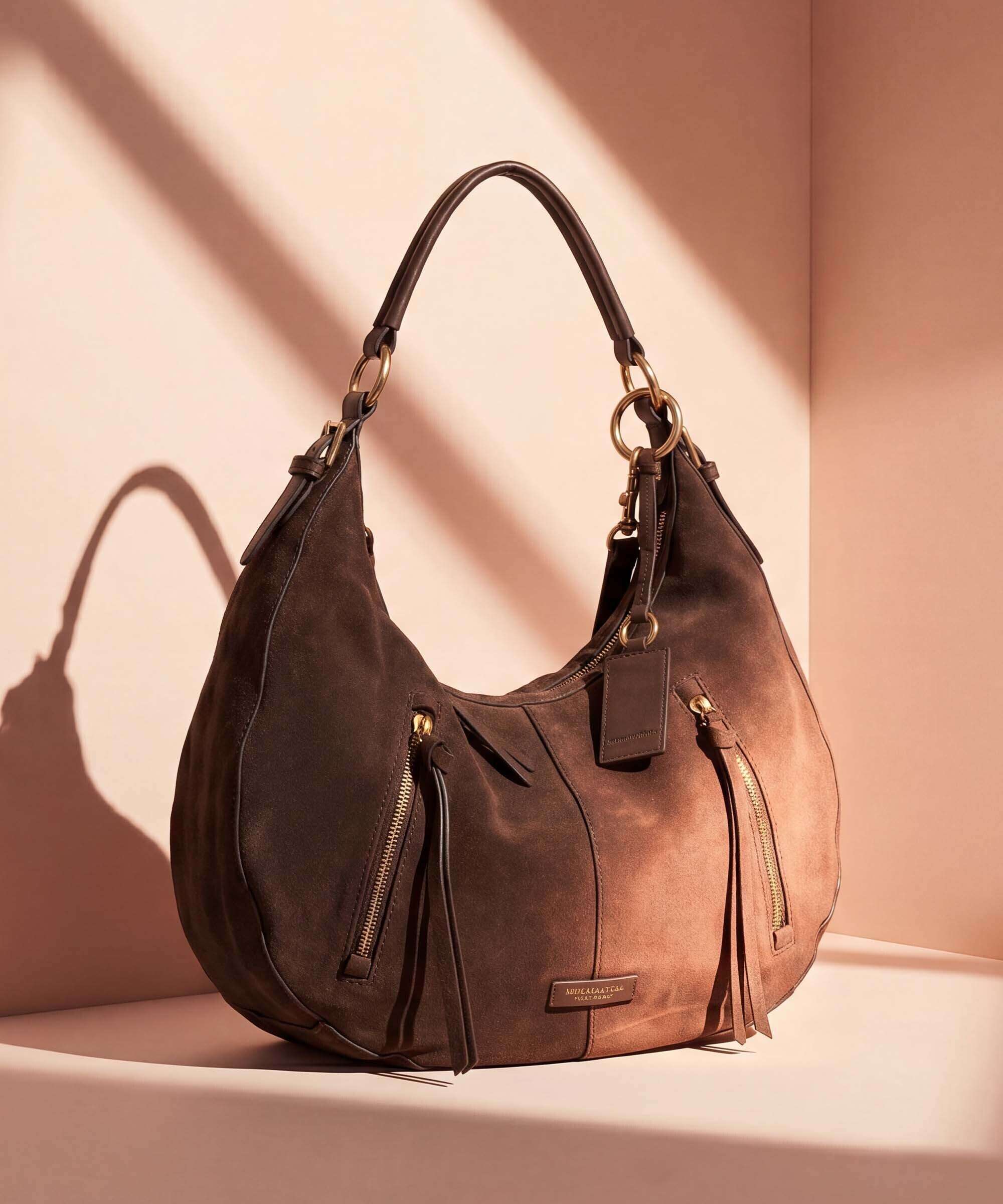 Marc O'Polo Philine M Hobo bag coffee brown