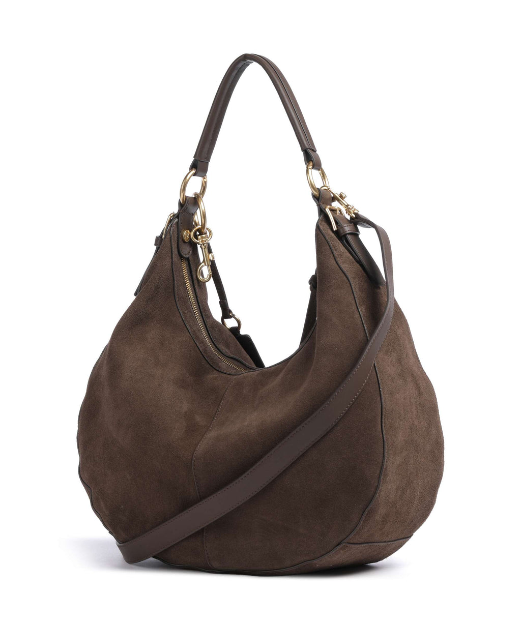 Marc O'Polo Philine M Hobo bag coffee brown