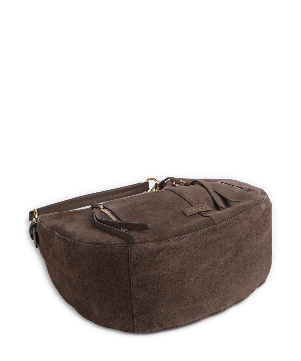 Marc O'Polo Philine M Hobo bag coffee brown