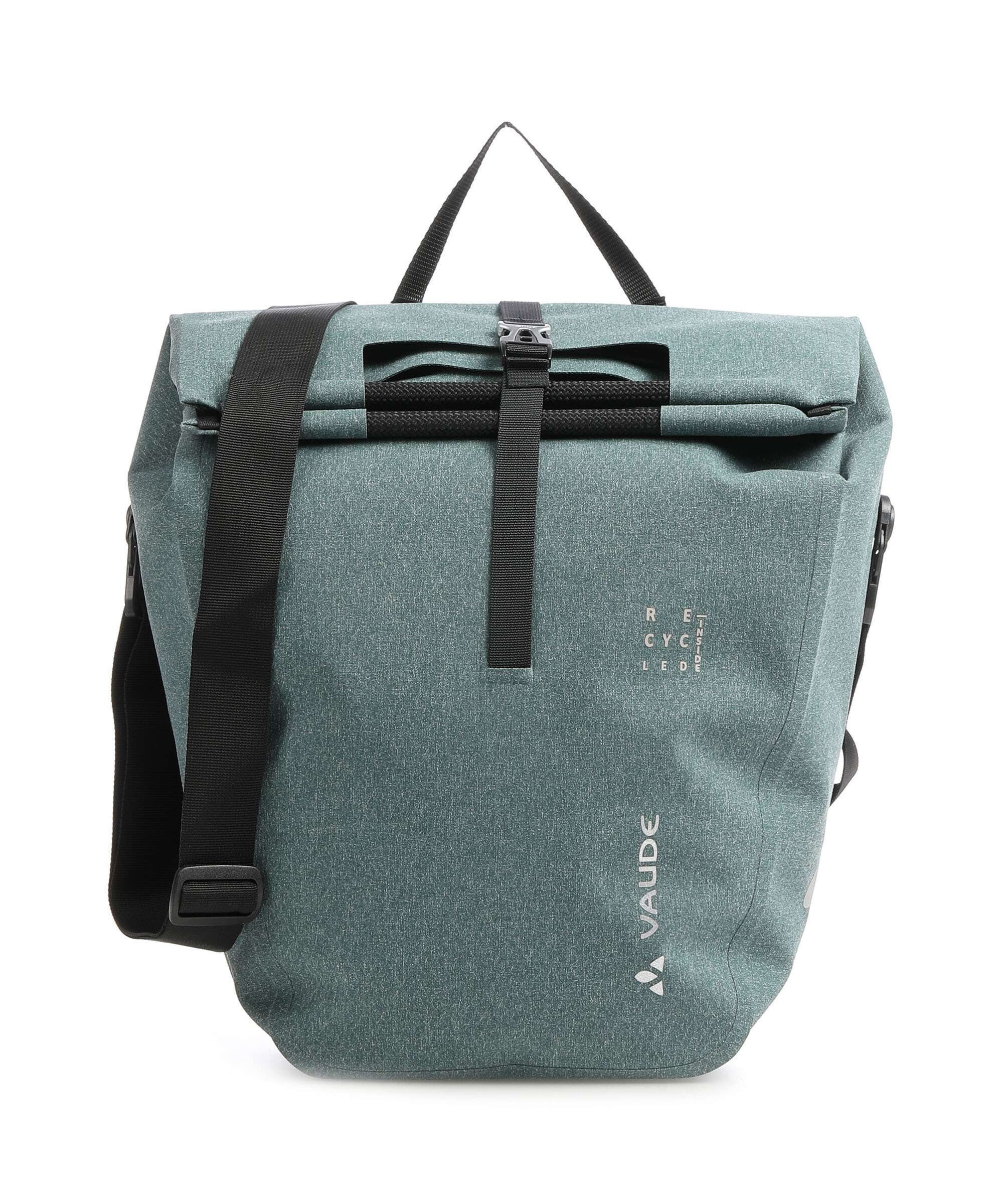 Vaude ReCycle Back Set Bike pannier dusty forest