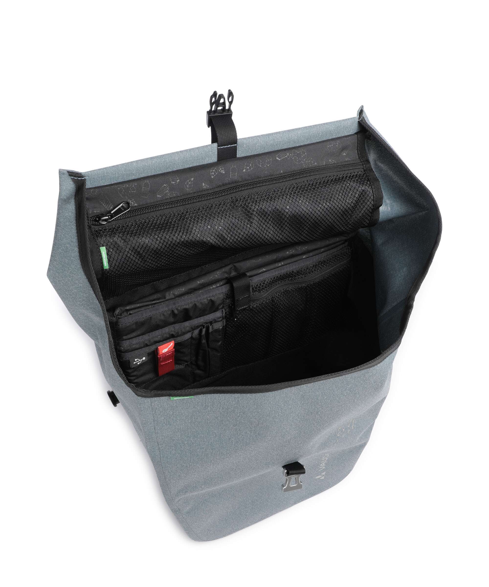 Vaude ReCycle Commute Single Bike pannier heron