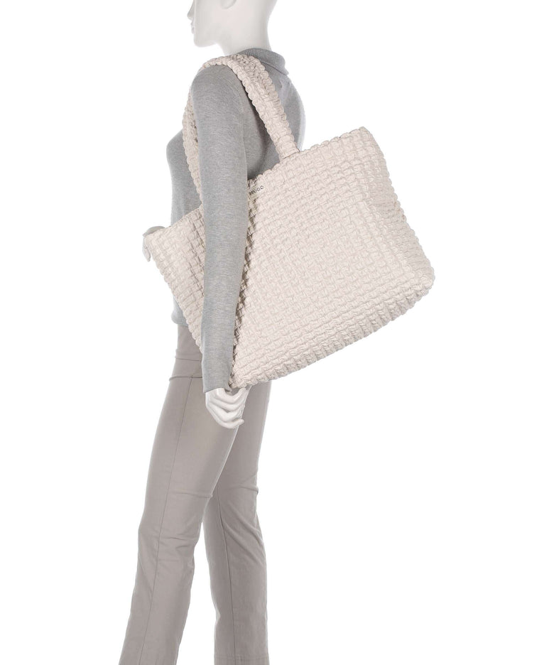 Hugo Mhati Tote bag open white