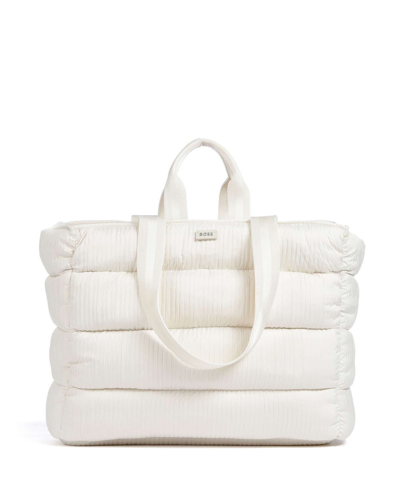 BOSS Deva Tote bag open white