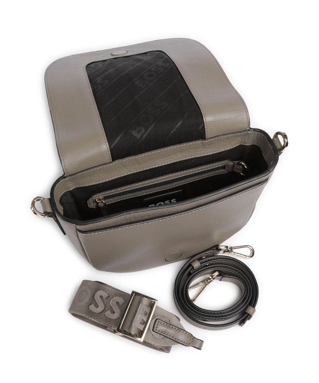 BOSS Alyce Crossbody bag medium brown