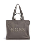 BOSS Deva Tote bag medium brown