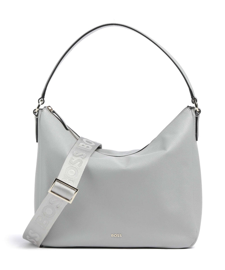 BOSS Alyce Hobo bag light/pastel grey