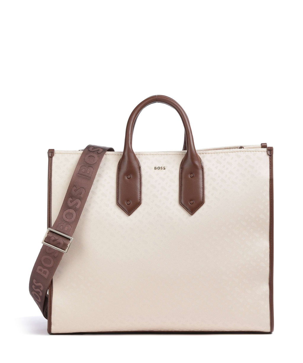 BOSS Sandy Handbag dark brown