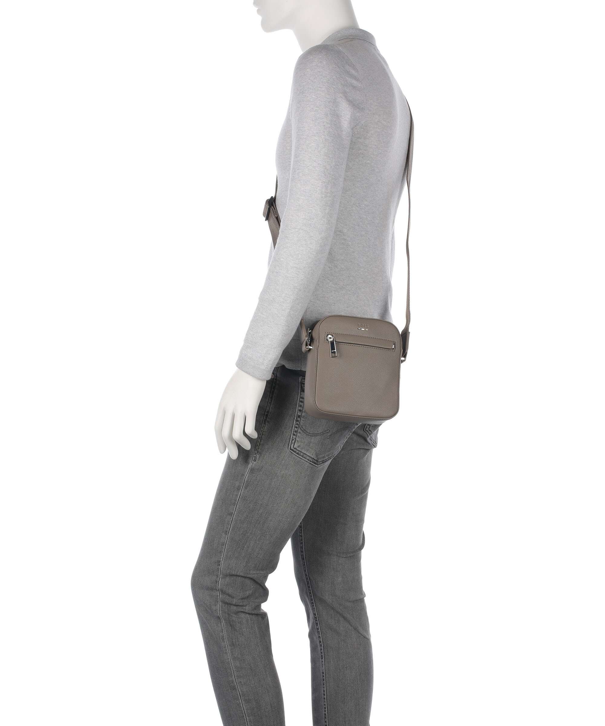 BOSS Ray Crossbody bag open green