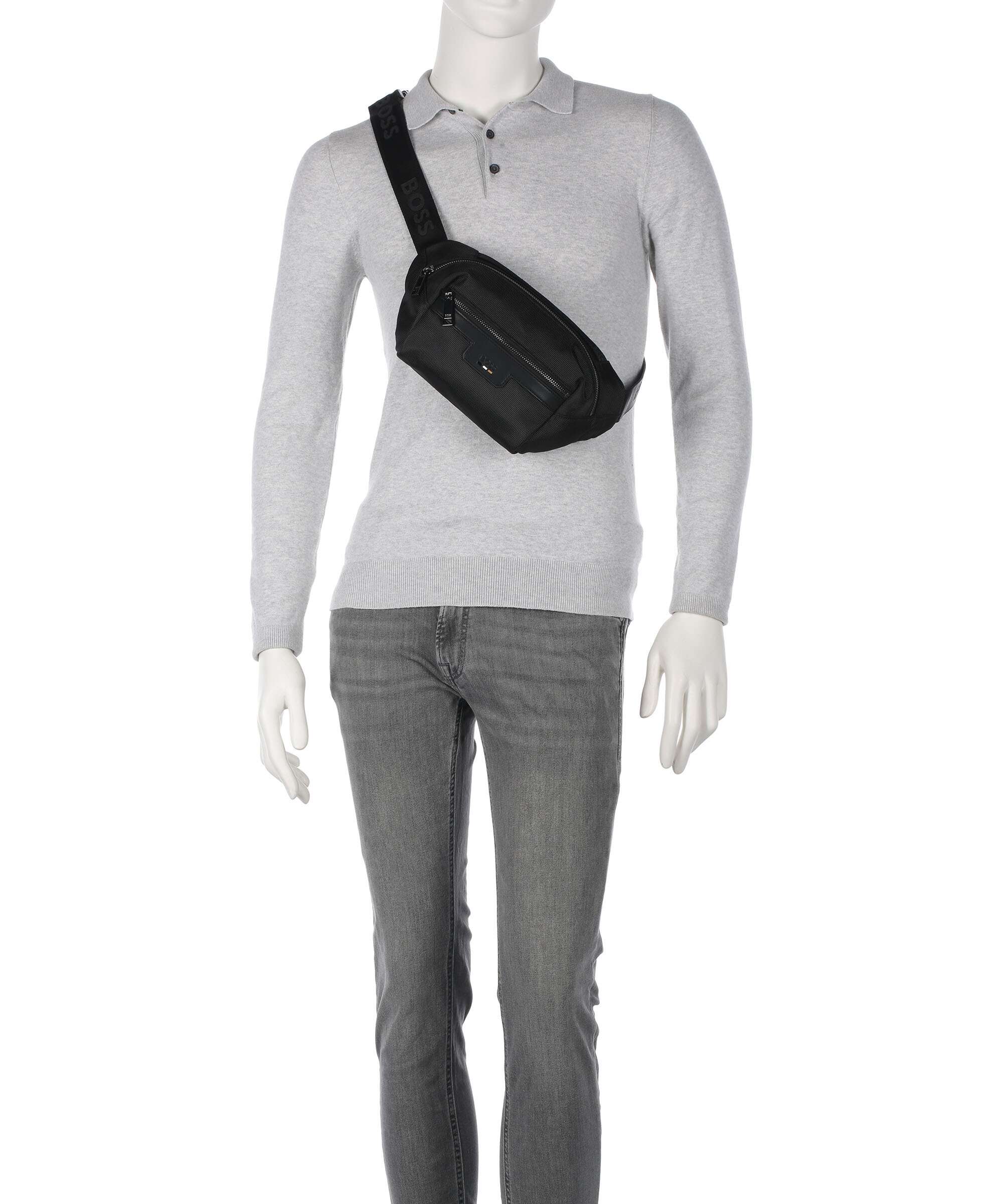 BOSS Ray Belt bag black